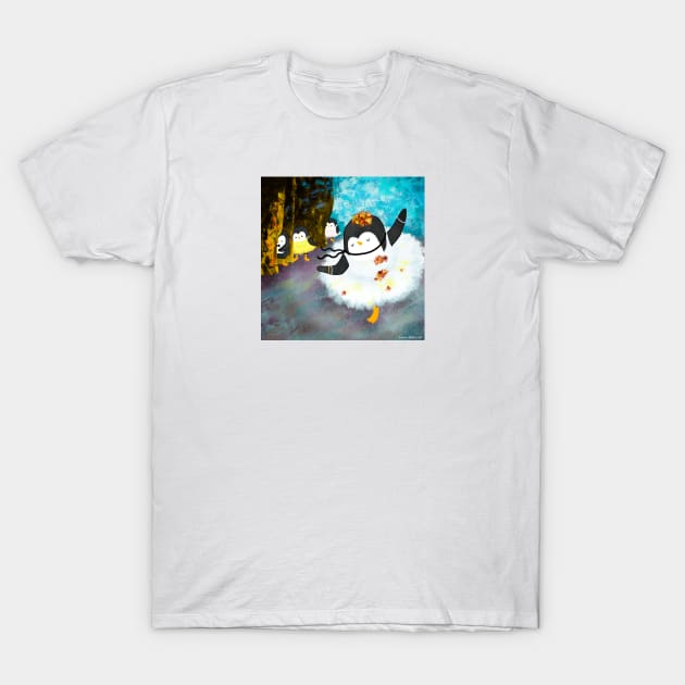 The Penguin Star Art Series T-Shirt by thepenguinsfamily